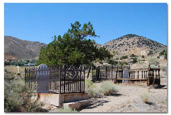 Cemetery in Virginia City