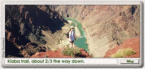 Kaibab Trail about 2/3 of the way down.
