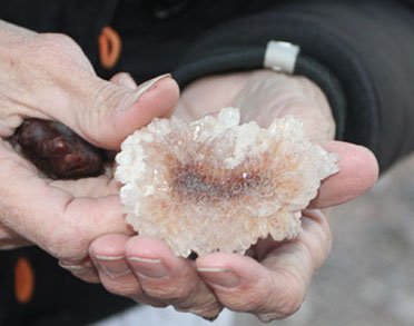 Rock found at Opal Hill Mine