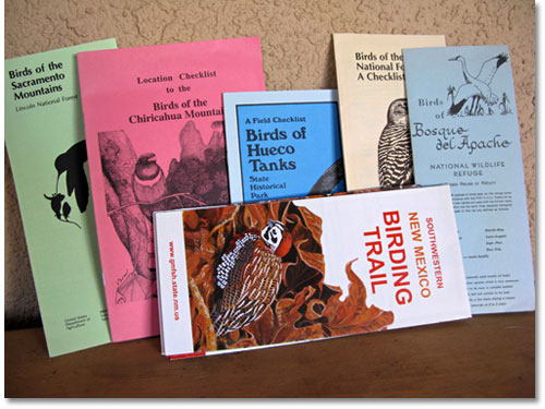 Regional birding checklists, which are available at many wilderness area visitor centers