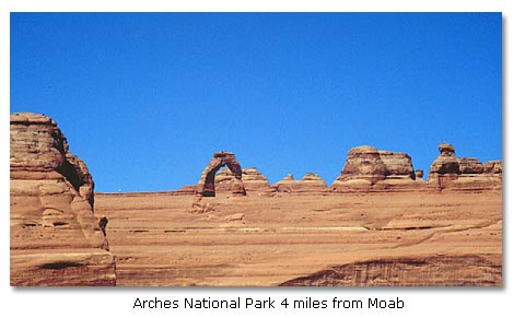 Arches near Moab Utah