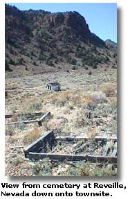View from cemetery at Reveille
