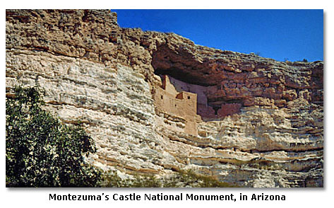 Montezuma&rsquo;s Castle National Monument, in Arizona