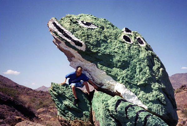 Bagdad, Arizona Frog Rock