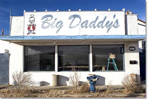Big Daddy’s in Boron is a defunct cafe that used to be called Pat’s. The building seems have gone through several incarnations.