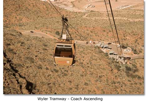 Wyler Tramway - Coach Ascending