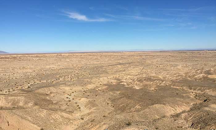 Yuha Desert from the De Anza Overlook 