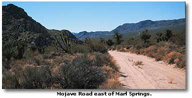 Mojave Road east of Marl Springs
