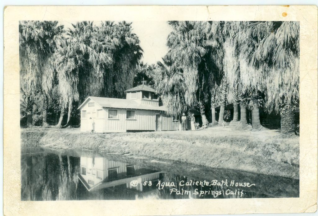 Agua Caliente Bath House. Photo taken in '53