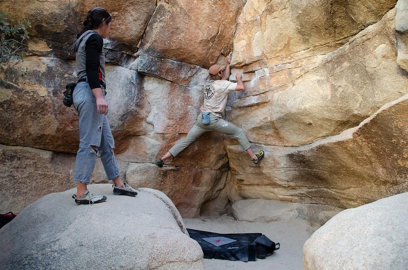 Bouldering at Joshua Tree