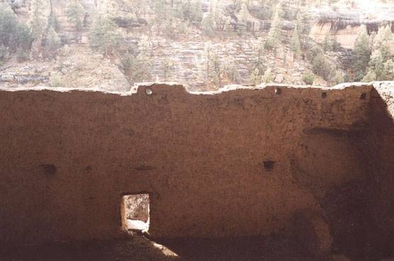 View of canyon from ceremonial room