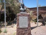 Walter Knott Bust at Calico