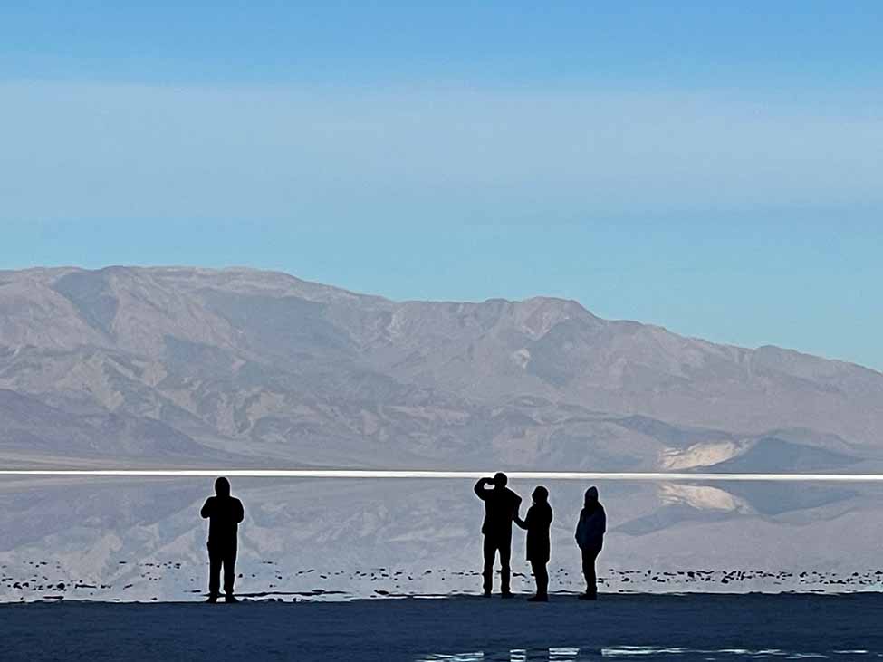 Badwater Basin on Decemeber 24, 2023. NPS