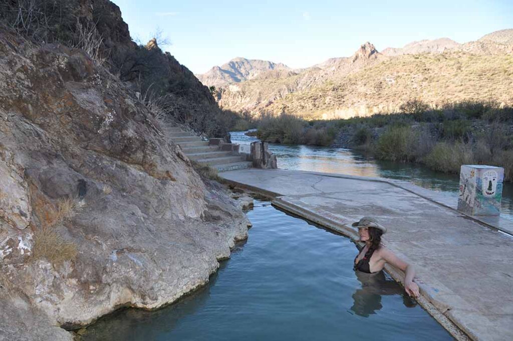 Verde Hot Springs, photo by Greg Walters.