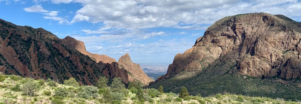 Big Bend National Park View of the basin.
