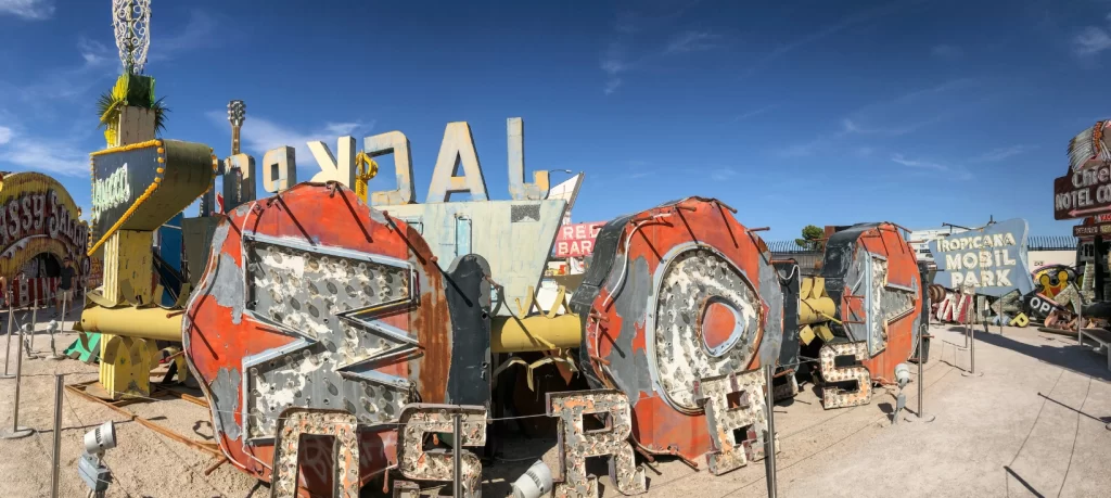 The Bone Yard at the Neon Museum