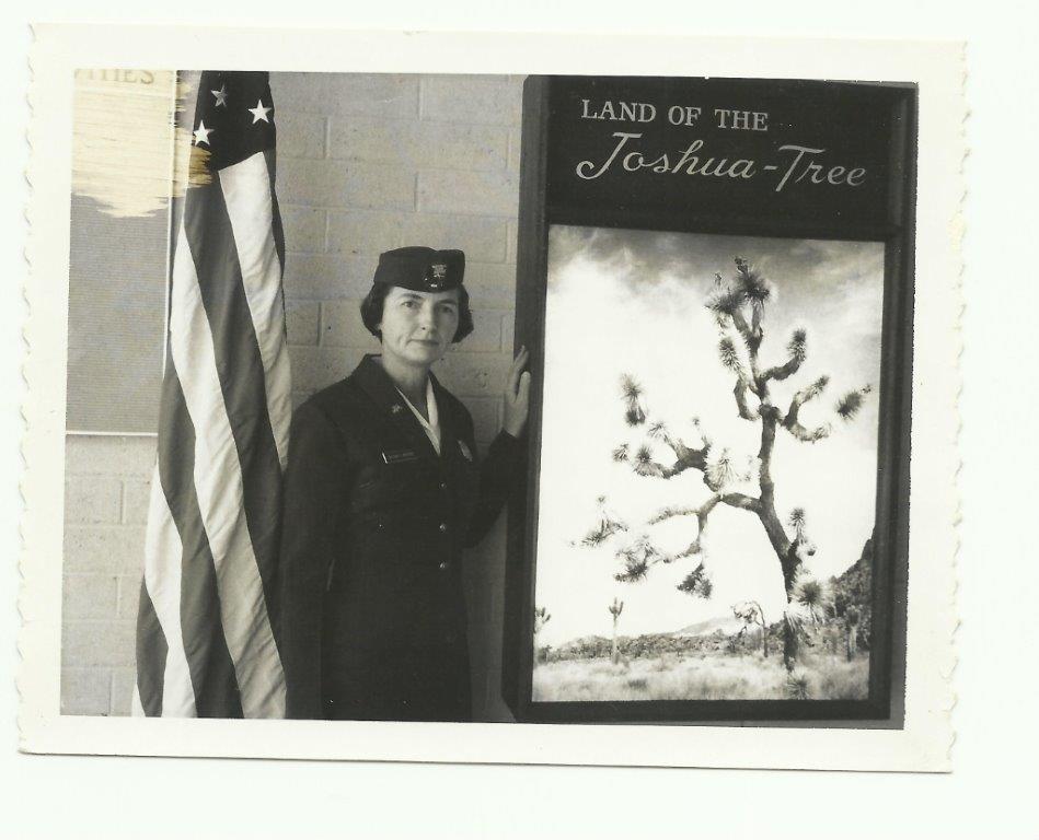 Born the same year as the National Park Service was founded, former Joshua Tree ranger-naturalist Susan Luckie Reilly celebrates her 100th birthday this year. Photo Courtesy of Susan Luckie Reilly