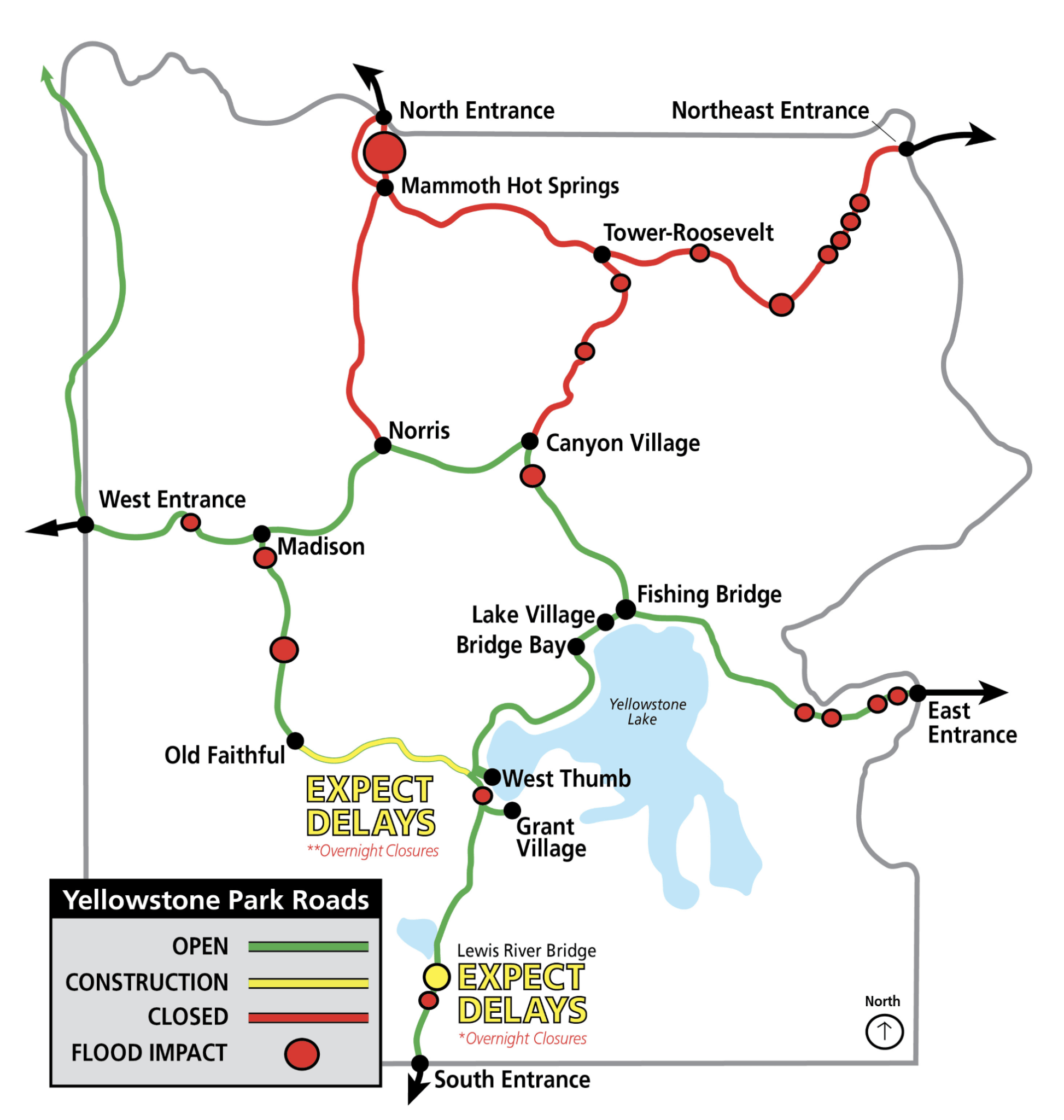 UPDATE Yellowstone National Park s South Loop Will Reopen To The Public On June 22 DesertUSA