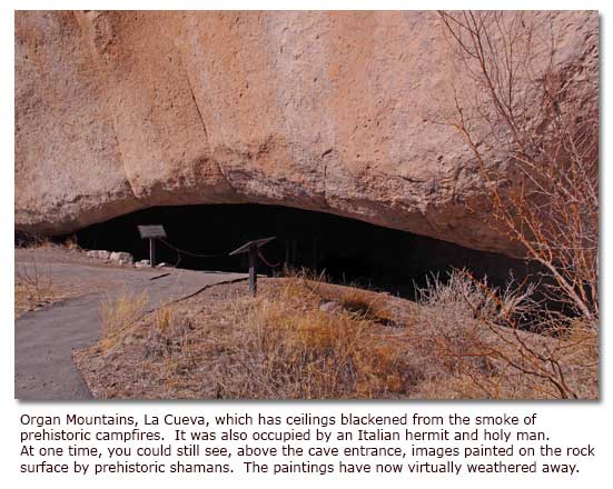 La Cueva, which has ceilings blackened from the smoke of prehistoric campfires. 