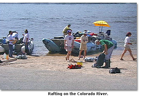 Rafting on the Colorado River
