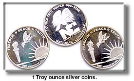 Silver coins